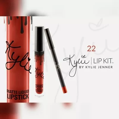 $27.99 • Buy Kylie Jenner 22 Lip Kit, Matte Liquid Lipstick And Lip Liner