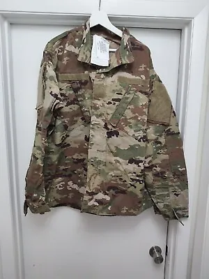 US Army OCP Multicam Combat Coat Jacket Large/Long Military Flame Resistant • $25