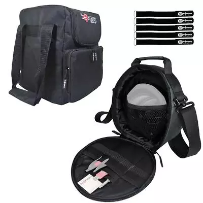 $65.20 • Buy DJ Pro Audio Studio Band Headphone Gear Bag W Universal Lighting Case