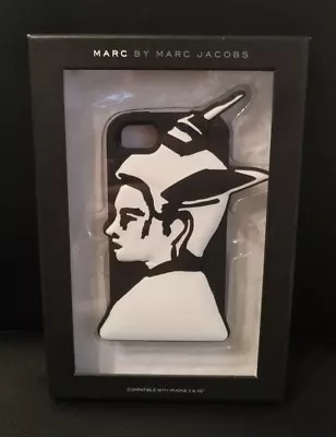 MARC JACOBS ASTRONAUT MOBILE Black IPHONE CASE 5 & 5S PROTECTOR RUBBER APPLE NEW • $24.95