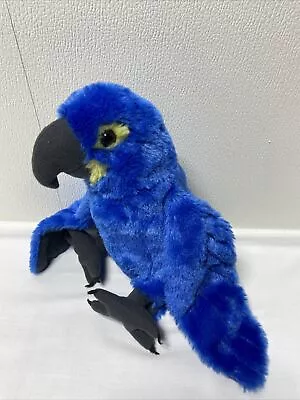 Wild Republic Blue Hyacinth Macaw Parrot Plush 2015 Stuffed 12  • $11.43