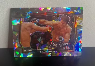 2023 UFC Select Chael Sonnen Octogon Side  Cracked Ice #2/8 SSP   • $11.50