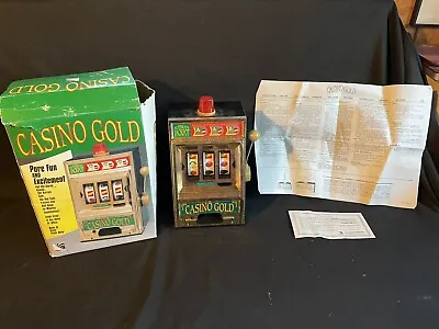 Vintage Table Slot Machine Automatic Jackpot WACO Casino Gold Made In Japan • $80.99