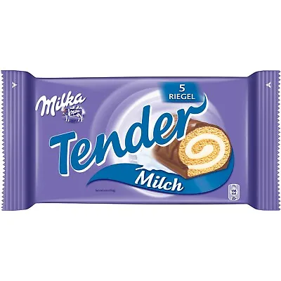 Milka Tender (5 X Cake-Rolls With Creme Of Milk )NEW From Germany • $9.95