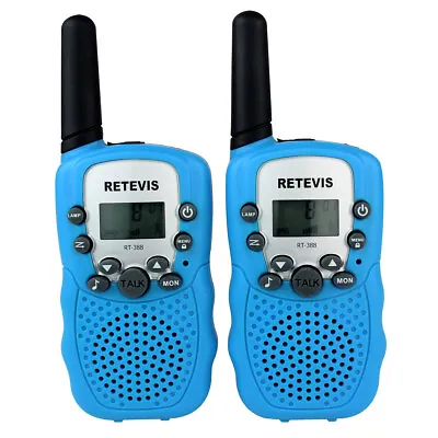 $14.99 • Buy 2X Retevis RT-388 Kids' Gifts Walkie Talkie Easter Toys Gifts 8CH Two Way Radios