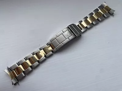 1996 Rolex 93153 Submariner Bracelet 20mm Two Tone 18K Gold 401B Ends • £1495
