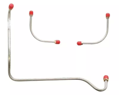 1970-72 Chevrolet Corvette Pump-Carb Fuel Line 350CID LT1 Kit Steel-VPC7031OM • $36.63