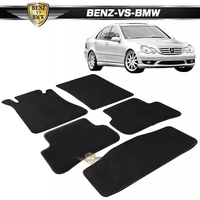 Fits 01-07 Benz W203 C-Class OE Factory Fitment Nylon Floor Mats Front Rear • $45.99