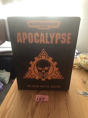 RARE Warhammer 40k 40-09-60 APOCALYPSE The Mass Battle System With All Add Ons • £50
