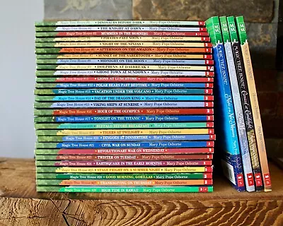 Magic Tree House Series #1-28 + 4 Extra Merlin Mission Books Mary Osborne  • $103.14