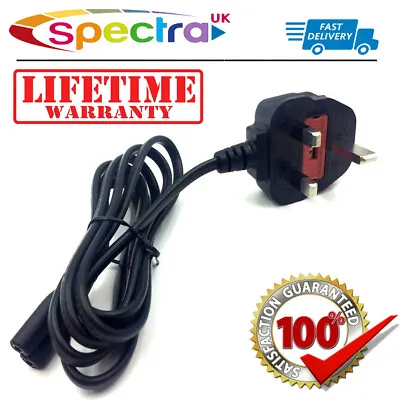 Samsung LED LCD Smart TV Television Power Cable Lead Cord Supply Adapter UK C7 • £12.99