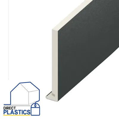 Eurocell 18mm UPVC Replacement Fascia Board | Anthracite Grey | High-Quality • £1.73