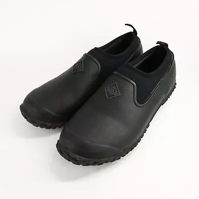 Muck Boots Muckster II Low Black Ladies Waterproof Breathable Garden Shoe • £24.99