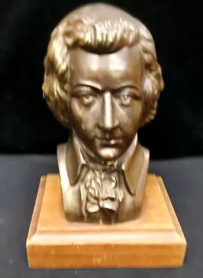 Vintage Statue Bust Of Mozart  8  Tall • $40.50