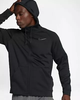 Mens Nike Therma Sphere Training Jacket 860511-010 Black Brand New Size M • $49.33