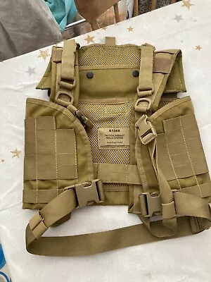 MOLLE System Tactical Assault Vest BRAND New ARMY / CADET / AIR SOFT COYOTE TAN • £35