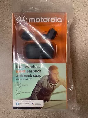 Motorola Verve Buds 200 True Wireless Bluetooth Sport Earbuds W/Neck Strap • $30