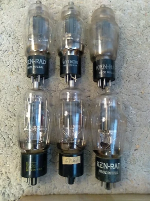 $15.99 • Buy 8958 Lot Of 6 KEN-RAD HYTRON VPC 6FG6 VACUUM TUBES 