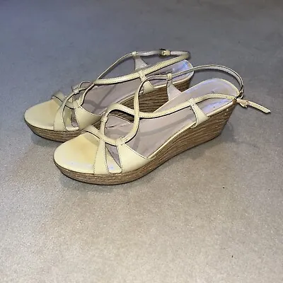 Designer Miu Miu Platform Wedges Shoes Size 6 • £10