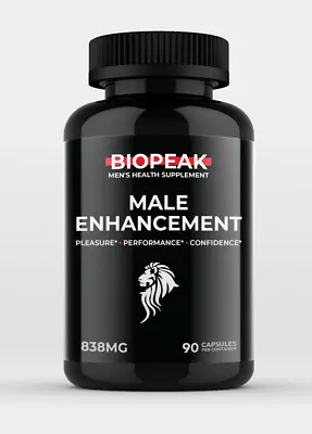 Biopeak Male Enhancement Bio Peak Male Supplement 90Caps New Last Longer BiggerD • $39.99