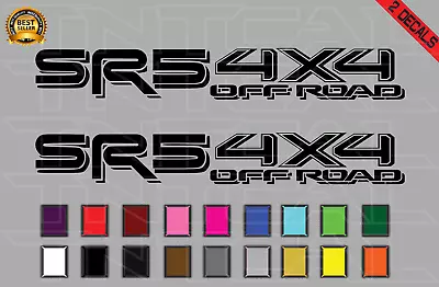 $15.83 • Buy SR5 4x4 Off Road Decal Set Fits: Tundra Tacoma Truck Bedside Vinyl Stickers