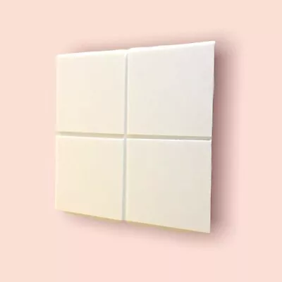 Coloured Gloss - Square Acrylic Crafting Mosaic/Wall Tiles Many Colours & Sizes • £6.92