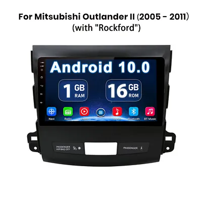 $215.99 • Buy For Mitsubishi Outlander ZG ZH 2005-2011 Radio Head Unit GPS Sat WIFI Android