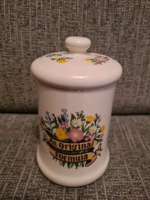 £7.90 • Buy Vintage An Orginal Formula By The Boots Co Ltd Bath Salts Lidded Jar