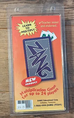 Zang Multiplication Games Cards Math Learning Education Up To 24 Players School • $19.99