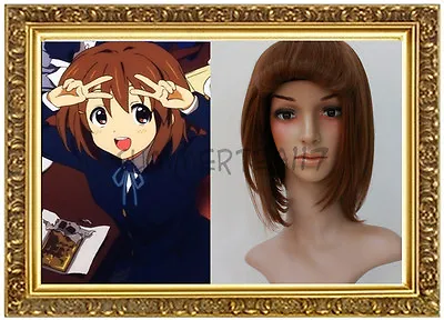 Anime K-On Yui Hirasawa Brown COSPLAY Wig 35000  • $18.99