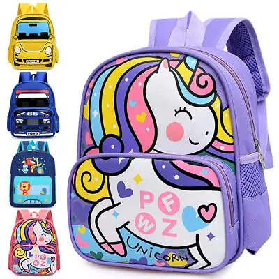 Kids Unicorn Backpack Girls Boys School Bag Rucksack Kindergarten Bags Book Bag • $29.69