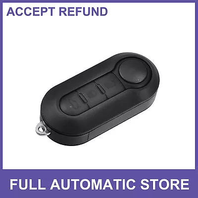 3 Button Key Fob Case ONE Custom Cover For Fiat 500 2007-2020 For Fiat 500X • $24.68