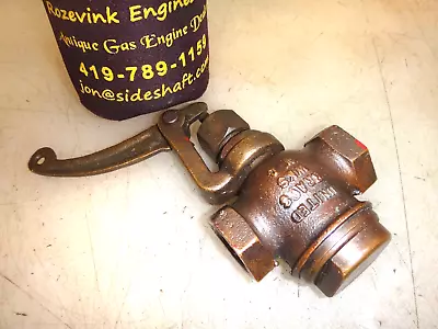 1/2  United Brass Works Whistle Valve Very Nice Old Steam Engine !!! • $124.95