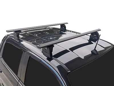 Alloy Roof Rack Cross Bar For Nissan Navara D40 06-14 Black 135cm • $239.95