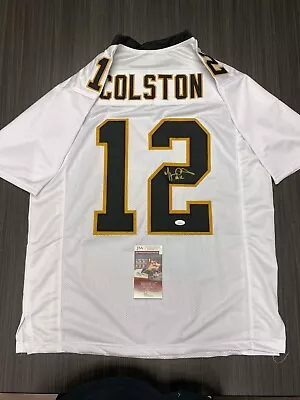 Marques Colston Signed Custom New Orleans Saints Jersey JSA COA Inscribed • $199.99