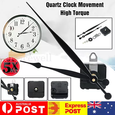 High Torque Quartz Clock Medium Spindle Movement Mechanism Repair Kit 2/3/5 Sets • $15.46