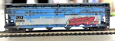 N Scale Atlas Custom 4 Bay Covered Hopper TLCX • $15