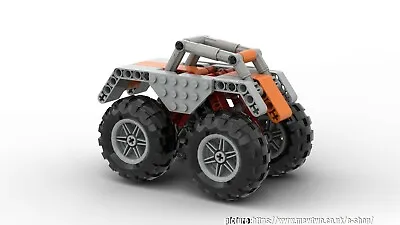 Lego Brickheadz Monster Truck MOC - PDF INSTRUCTIONS ONLY NO BRICKS! • £0.99