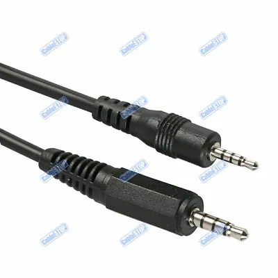 4 POLE 2.5mm Mini Stereo Jack To 4 POLE 3.5mm Stereo Jack Cable Lead 1.8m • £3.95