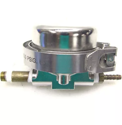 Millipore Wafergard Stainless Steel T-Line Gas Filter Housing 1/2  Ports SS • $44.59