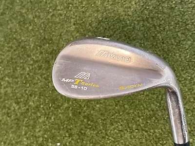 Mizuno MP T Series Black Ni 58-10 Lob Wedge RH TT DG X100 X-Stiff Steel (L6233) • $38