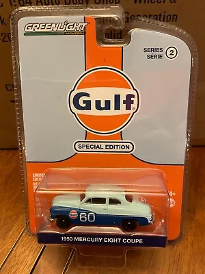 Greenlight GULF Oil Special Series 1950 Mercury Eight Coupe #60 • $6.30