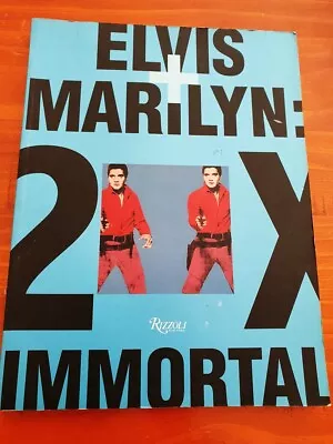 Elvis Presley & Marilyn Monroe  2 X Immortal Exhibition Book  • $9.95