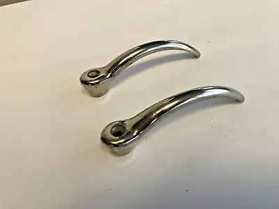 Nos Nice Original Pair Interior Door Handles For Vintage Car • $30