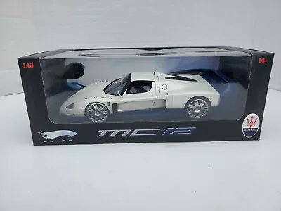 Hot Wheels Elite Limited Edition Maserati MC12 1:18 Scale With Box • $149.99