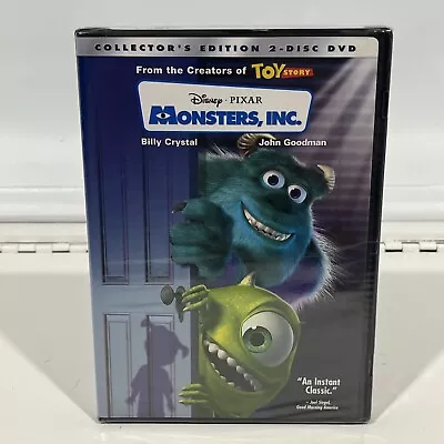 Monsters Inc. DVD | Brand New Sealed | Collectors Edition 🍀Buy 2 Get 1 Free🍀 • $9.97