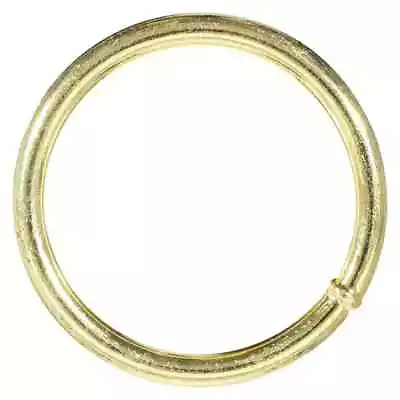 Welded Brass O-Rings - Made Out Of Metal Alloy And Plated With Quality Brass • $6.99