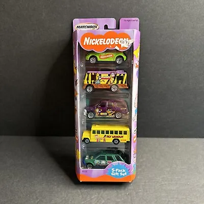 Matchbox Nickelodeon 5 Pack Gift Arnold CatDog Thornberrys Beetle Rugrats NEW • $9.99