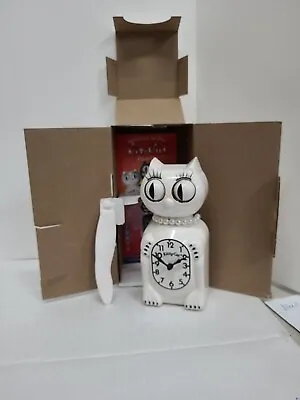 White Lady Limited Edition Miss Kit-Cat Klock 75%  Smaller Clock • $48.99