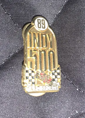 SUPER Rare 1989 INDY 500 Lapel Pin -  Media  ABC Sports • $13.25